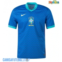Camisa de time de futebol Brasil Replicas 2º Equipamento Copa America 2024 Manga Curta